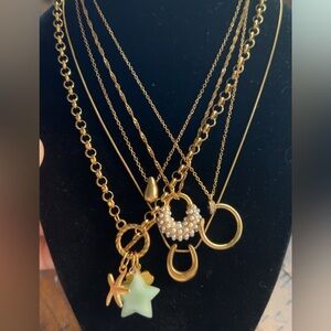 Stainless Steel Collection of 5 Necklaces